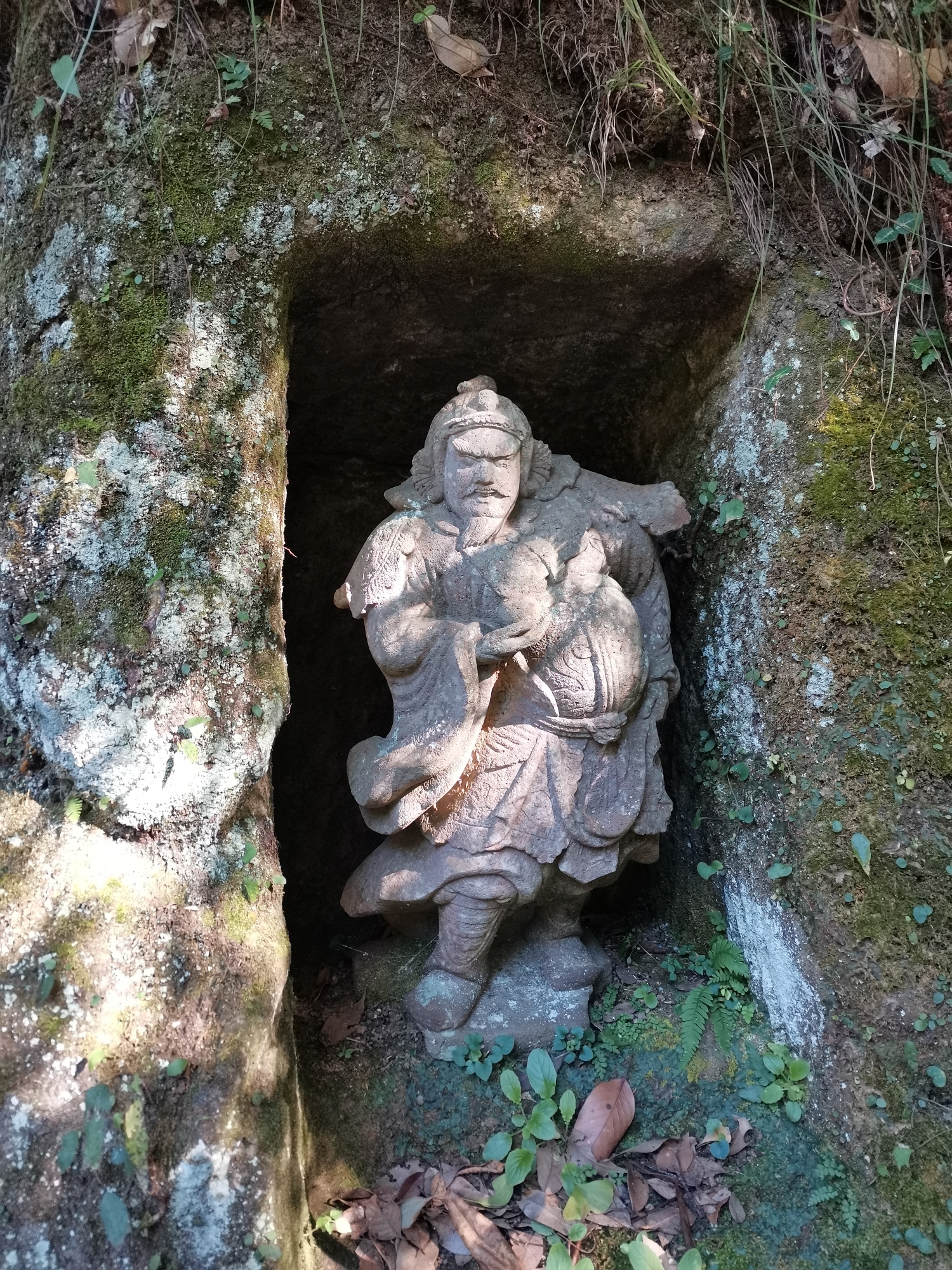 武田石翁「安底羅大将（日本寺）」