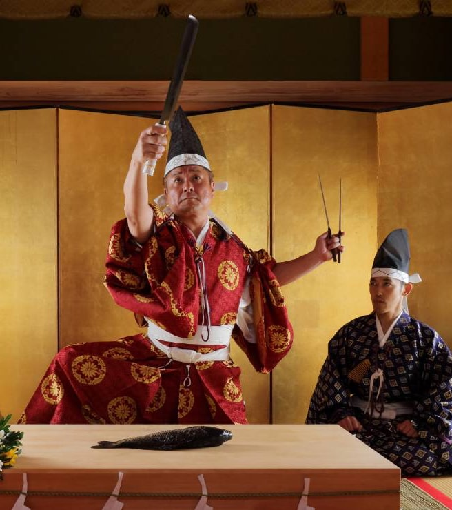 高家神社の庖丁式