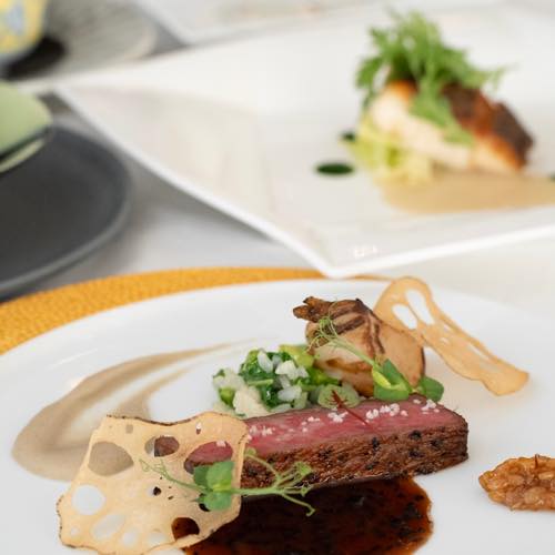 フレンチコースをお楽しみください