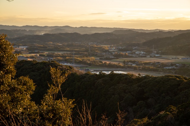 そして、なんといってもこの景色！この地域がすべて見渡せます。