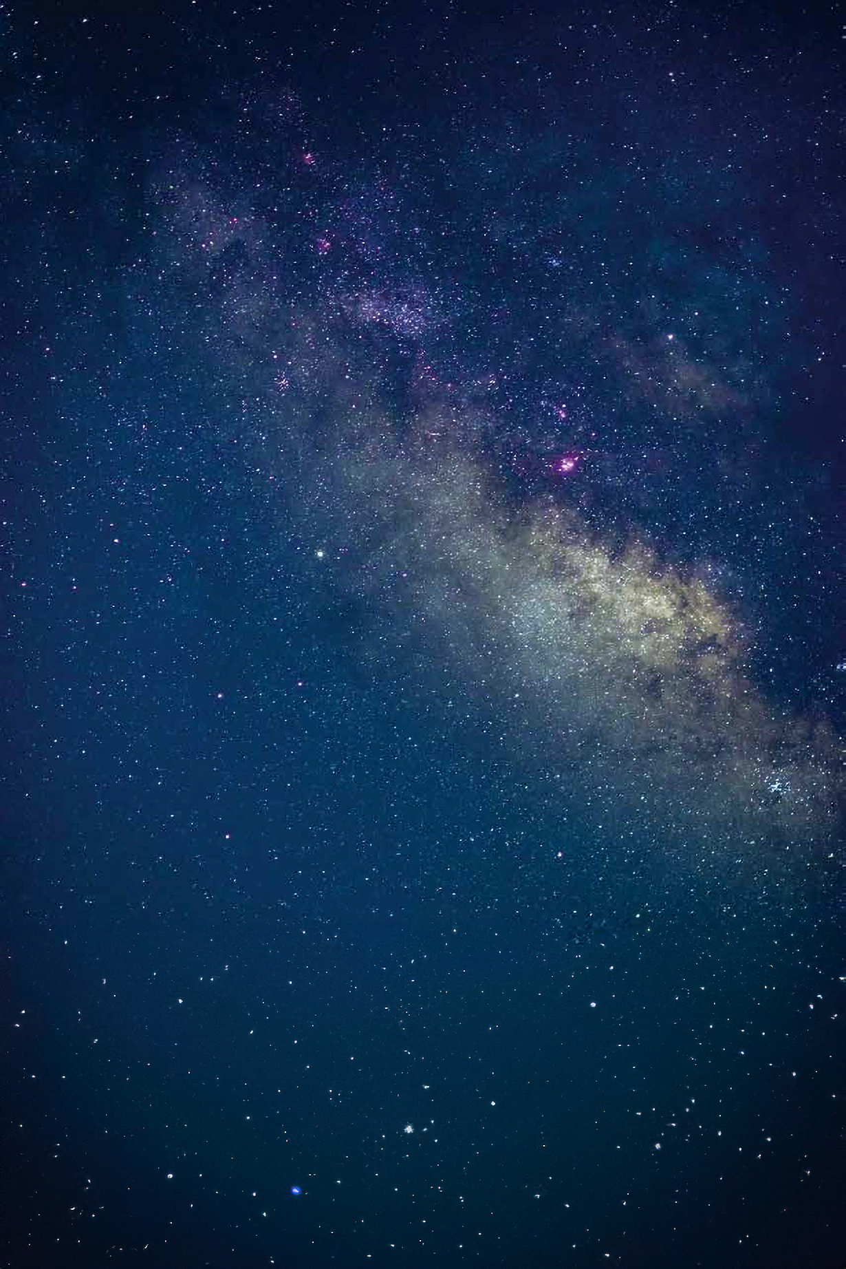 白浜ラバーズベンチの星空