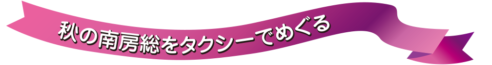 秋の南房総をタクシーでめぐる