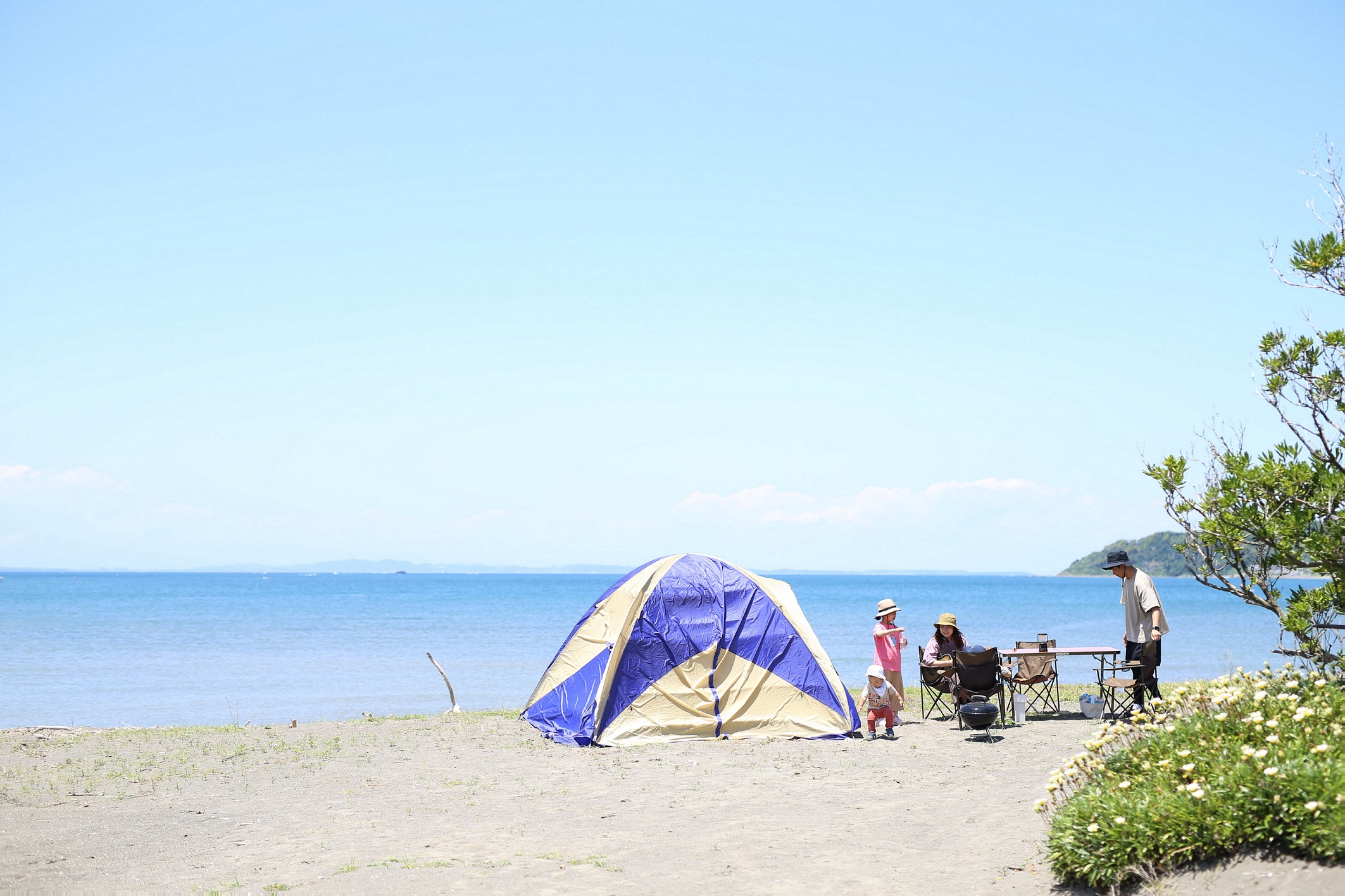 多田良北浜海岸キャンプ場