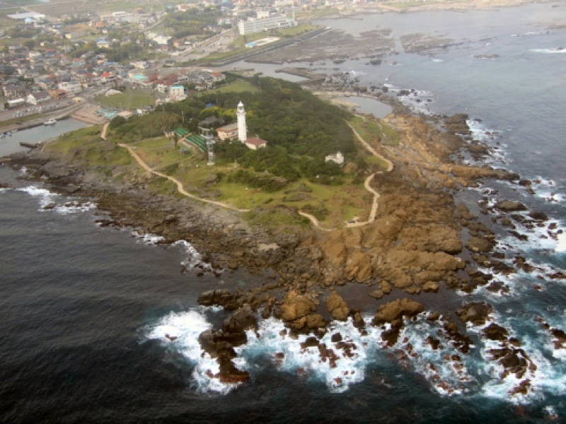 野島埼俯瞰