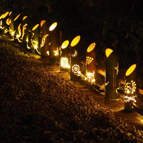 高家神社ライトアップ